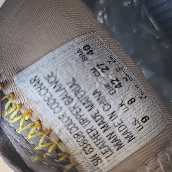 Skechers Men Talon Charcoal Slip on Distressed Leather Loafers Shoes Size 9 - Picture 10 of 12